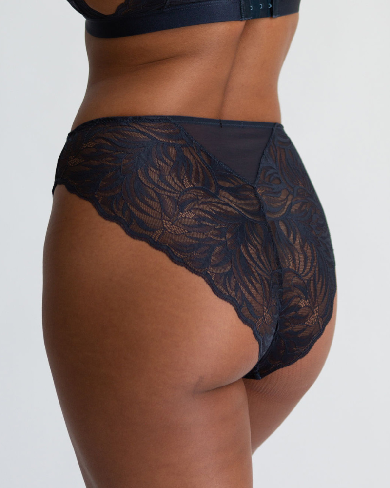 Annette High Waist Lace Cheeky Bikini