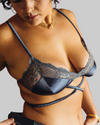 UC x Beth Jones Satin & Lurex Lace Bralette - 2 Colors