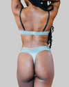 The Terra Soft & Shine Bralette and Thong Set