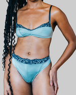 The Terra Soft & Shine Bralette and Thong Set