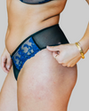 The Luna Embroidery Cheeky V-Front Bikini
