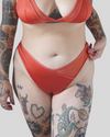 Scarlett Micro & Mesh V-Front Thong
