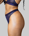 Underclub x Playful Promises Phoebe Plunge Embroidery Thong