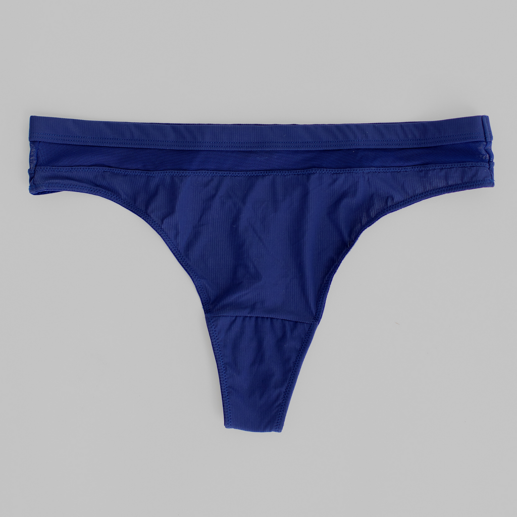 Marley Rib Micro and Mesh Thong