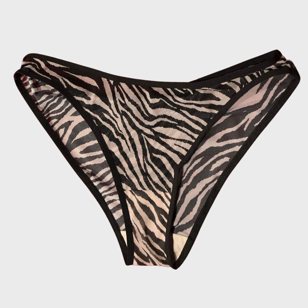 Roxy Zebra Mesh Bikini
