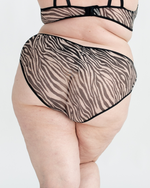 Underclub Zebra Mesh Bikini